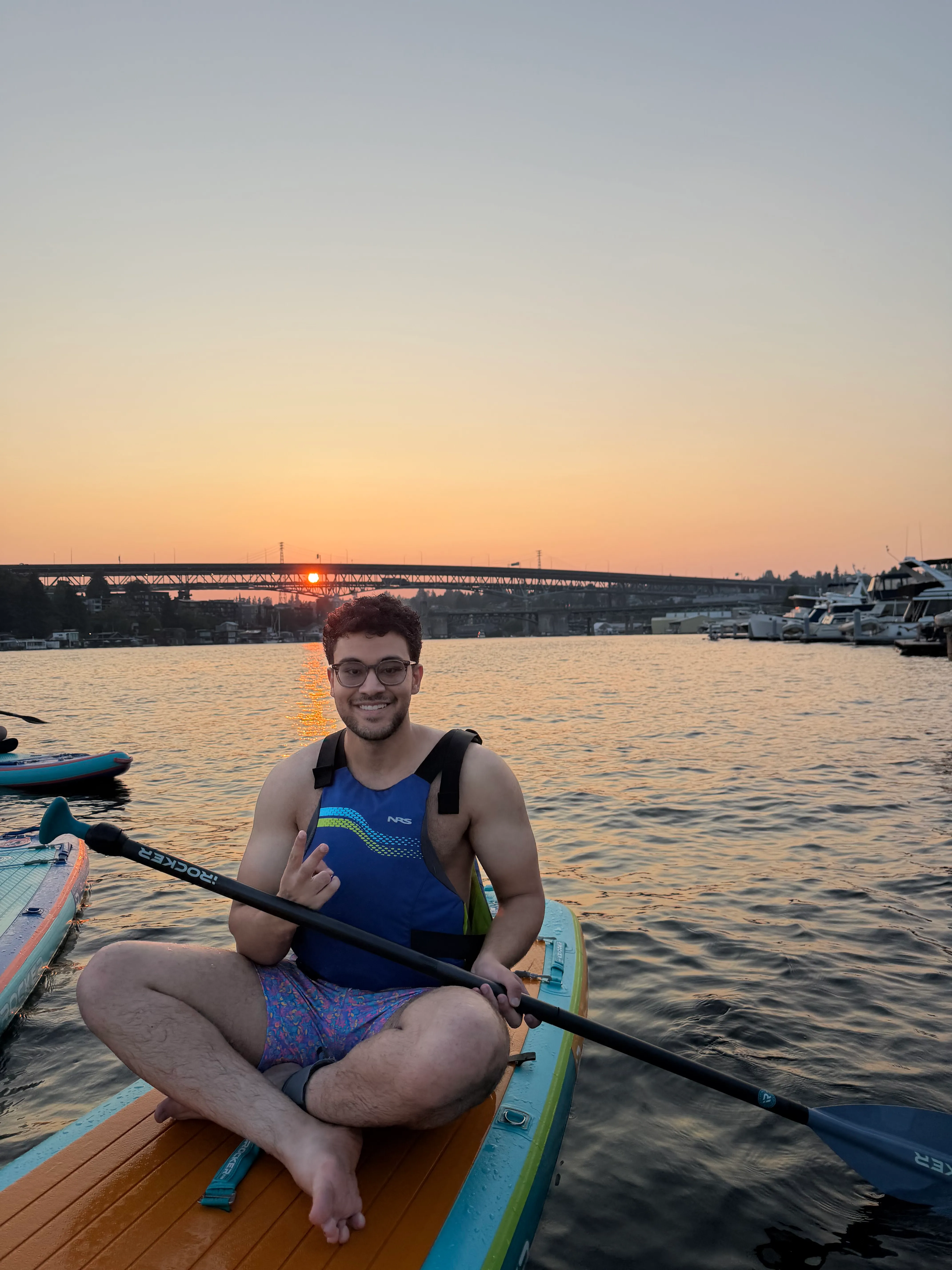 Picture of me Kayaking